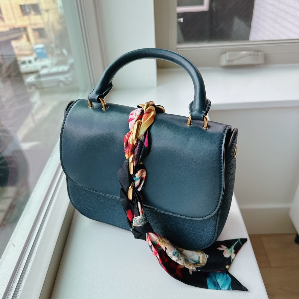 Charles & Keith Emerald Green Handbag
